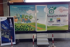 Lavapiatti mobile all'UNIBAS